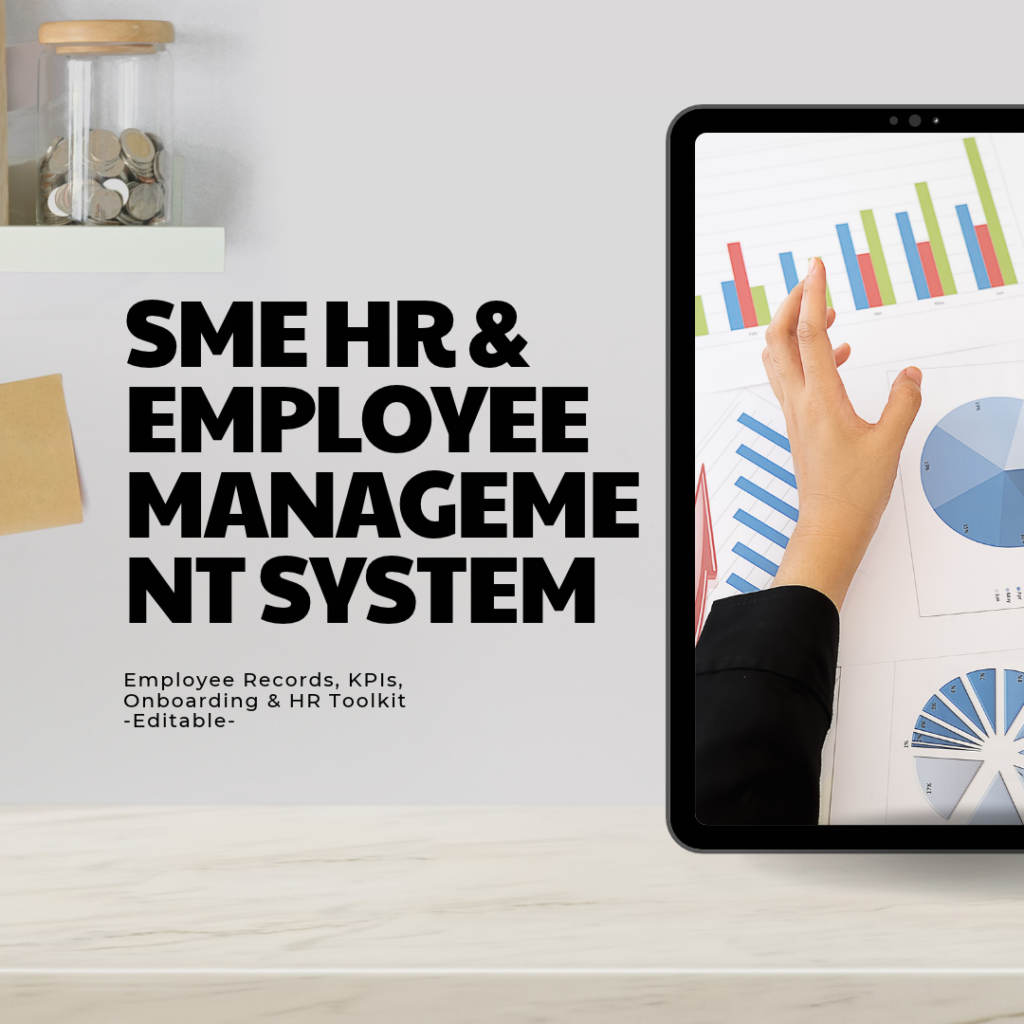 SME HR & Employee Management System – Employee Records, KPIs, Onboarding & HR Toolkit