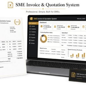 SME Business Documents Starter Kit | Invoice, Quotation, Receipt & Purchase order